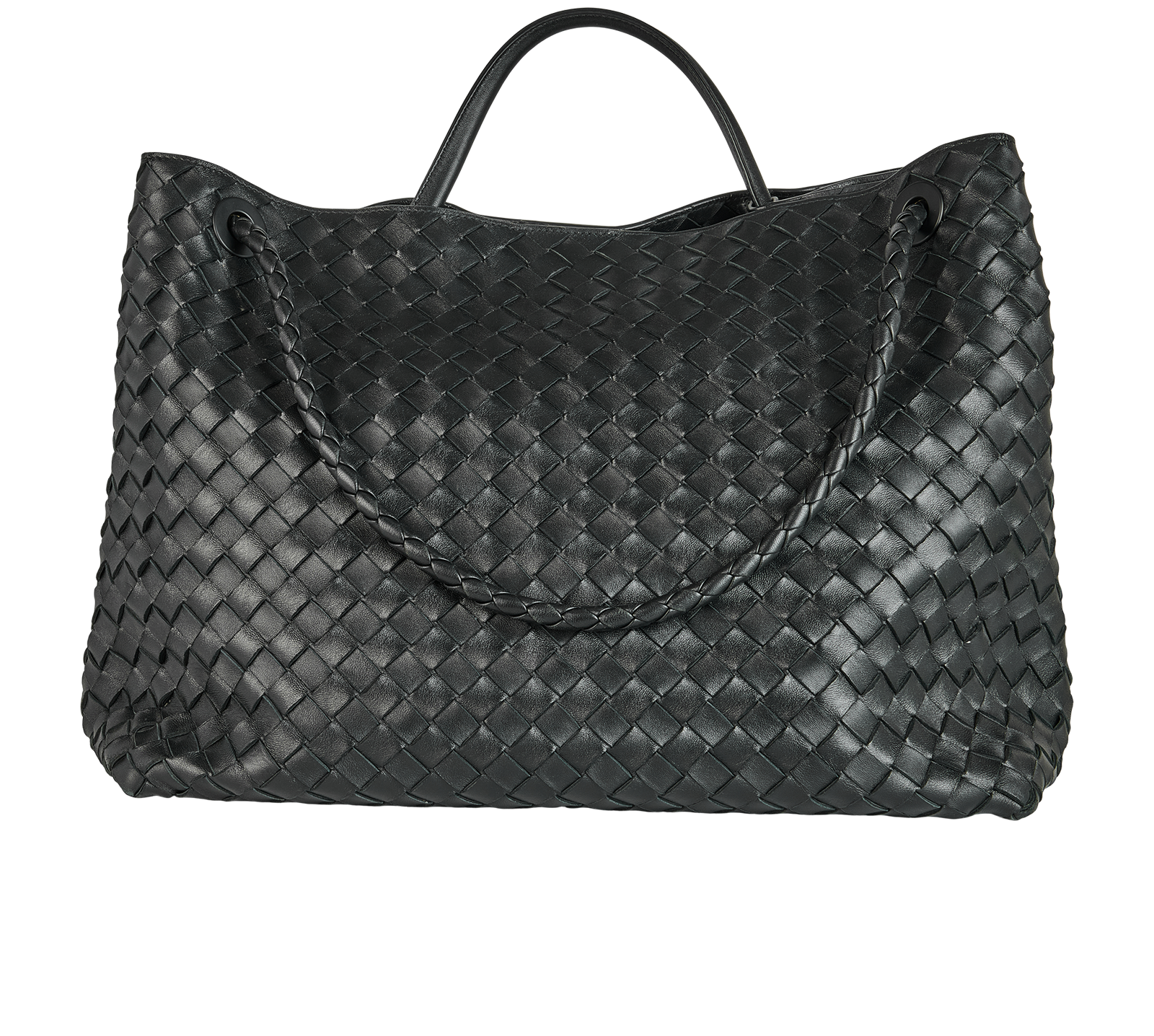 Large Andiamo Crossbody, &pound;4,100, Handbags, Black, Leather, Back view